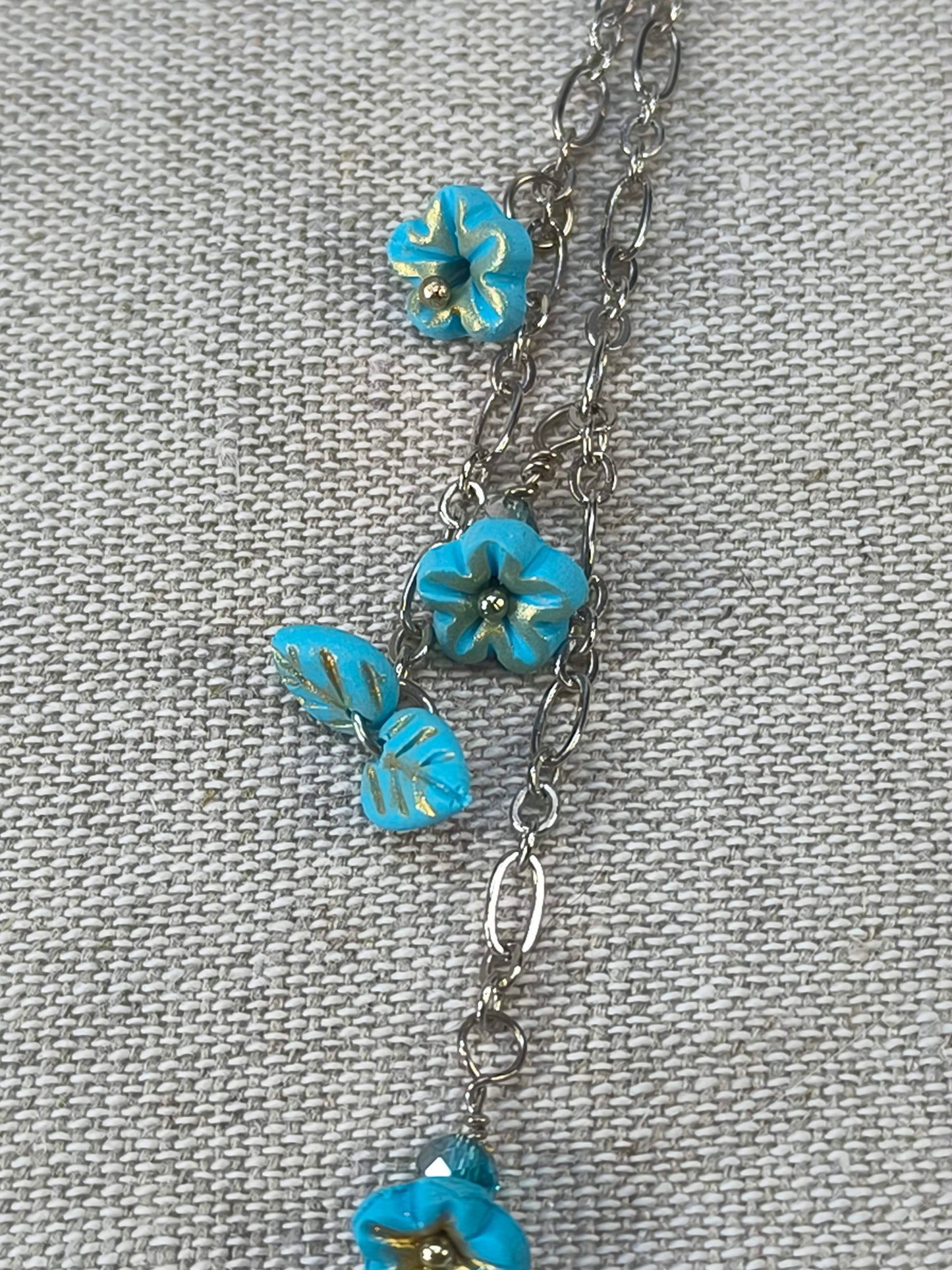 Whimsical Door Bookmark – Handmade Polymer Clay Bookmark with Turquoise Details